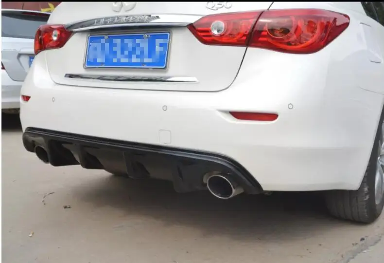 Спойлер для Infiniti Q50 2016 2018 задний спойлер ABS диффузор переднего бампера защитные