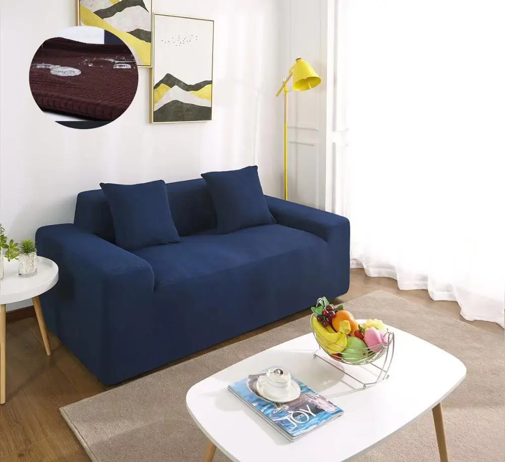 Флисовый чехол для дивана Универсальный водонепроницаемый однотонный