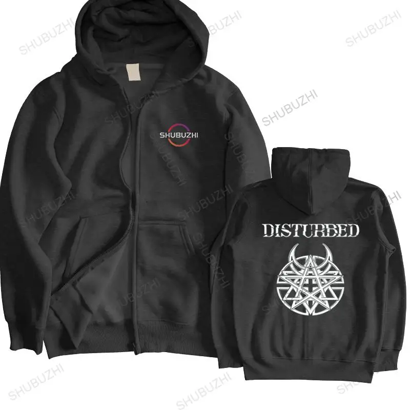 

Disturbed Mannen Zwart cotton coat hoodie Heavy Metal Band Fan S-3XL Koker Homme hoodies Kawaii Anime Top sweatshirt Plus Size