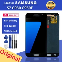 original 5 1 lcd display for samsung galaxy s7 g930 g930f lcd screen touch digitizer assembly for galaxy s7 lcd display