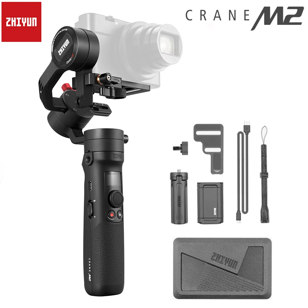 3 осевой Ручной Стабилизатор Zhiyun Crane M2 для беззеркальной камеры Sony|Риги и упоры| |