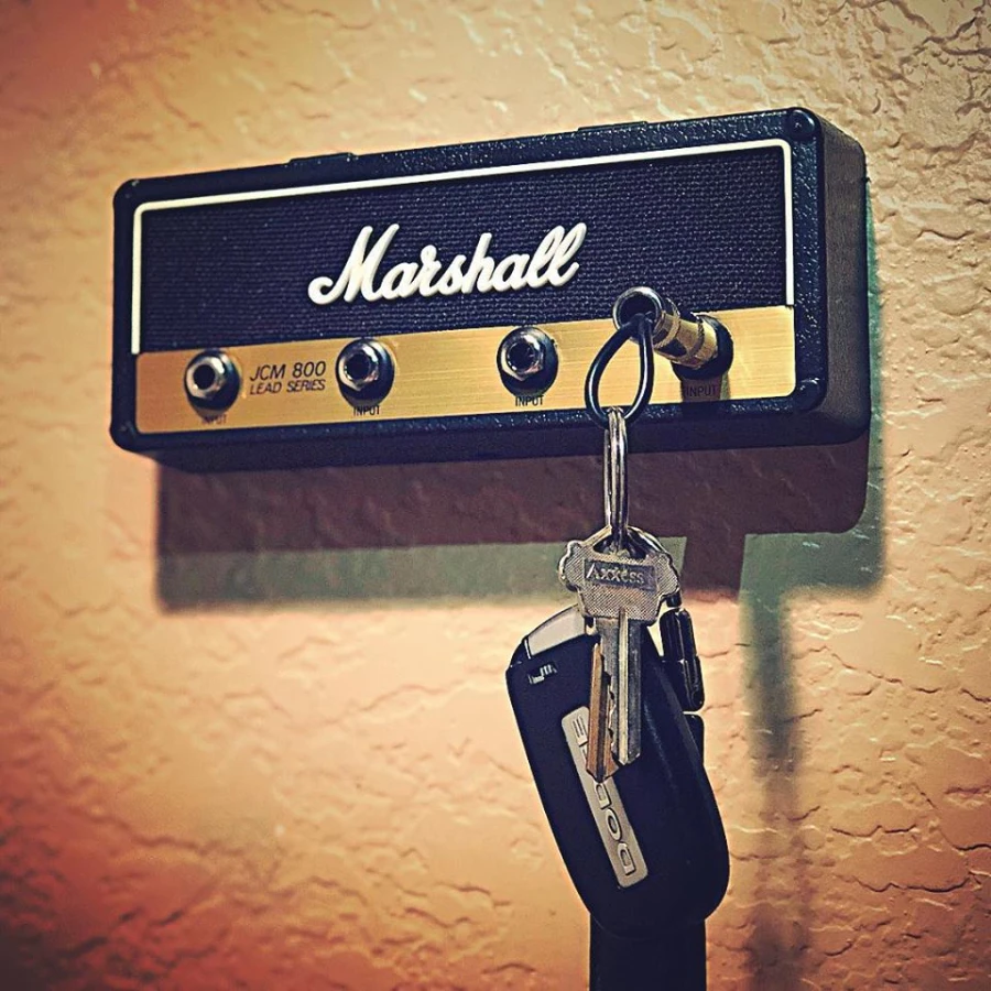 Ключ для хранения Marshall брелок-Гитара Держатель Jack II стойка 2,0 Электрический Подвесной ключ стойка Amp винтажный усилитель JCM800 стандарт