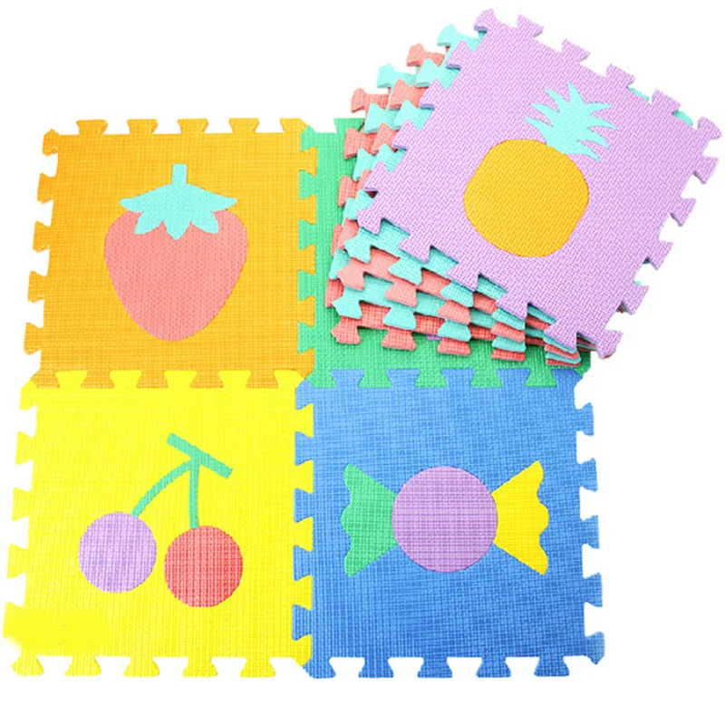 Детские мягкие Развивающие коврики для ползания 1 шт. детский игровой пазл с