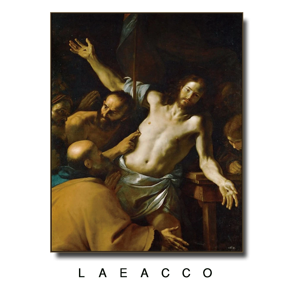Doubting Thomas by Mattia Preti Холст Живопись холст с каллиграфией постер печать Декор