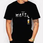 Футболка Мужскаяженская с забавной графикой, рубашка в стиле хип-хоп, уличная одежда в стиле Харадзюку ольччан, 110-6XL, лето