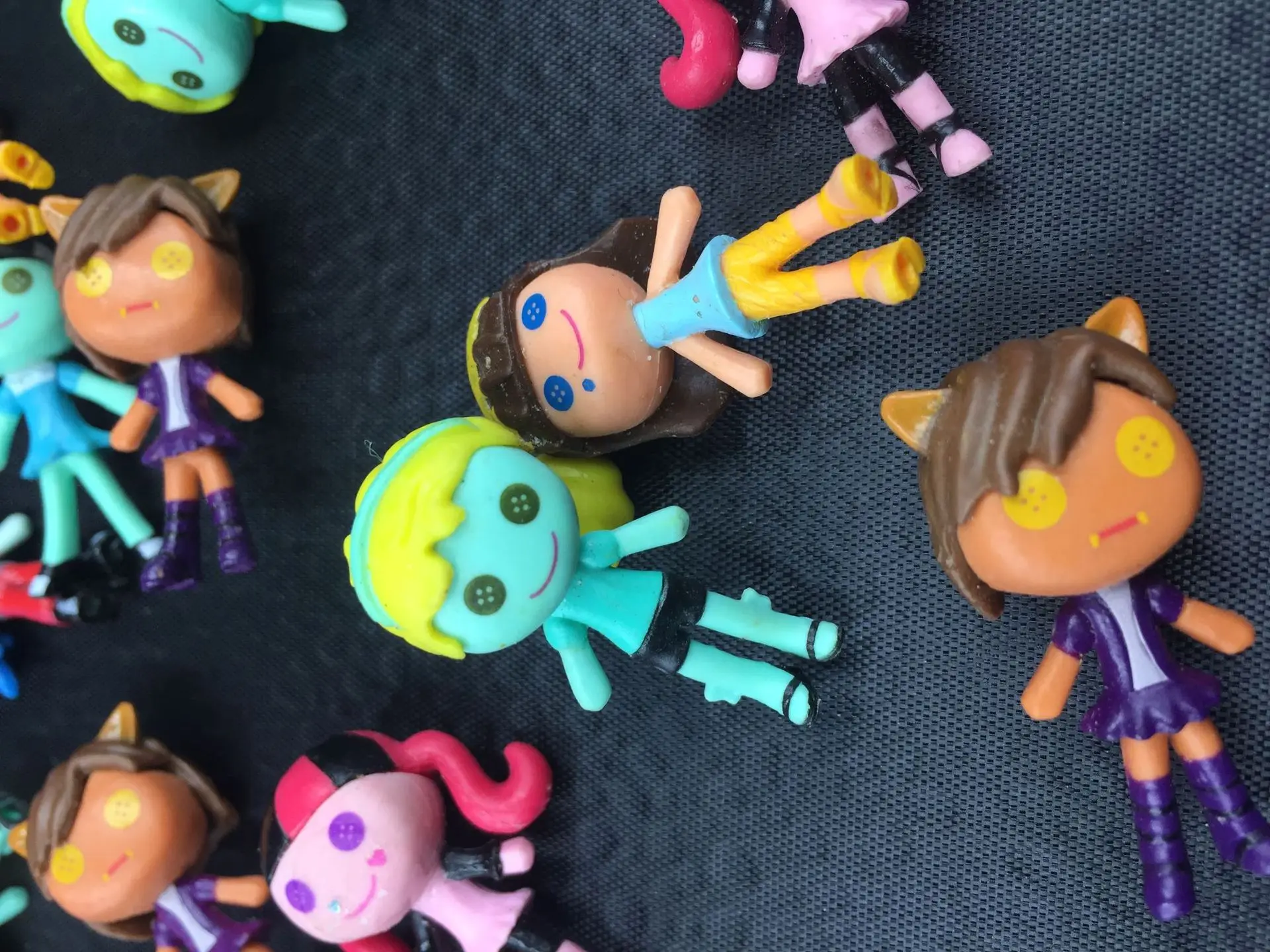 Мини кукла 3 шт./компл. экшн фигурки разных стилей маленькая для девочек