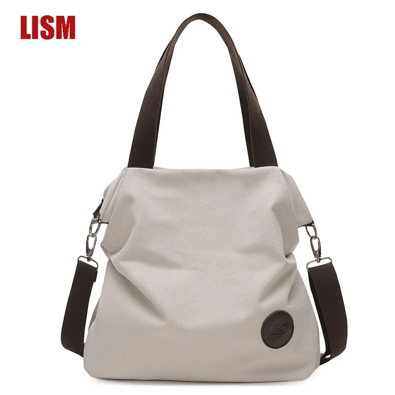 Сумка на плечо Женская холщовая из экокожи 2019|Сумки с ручками| |