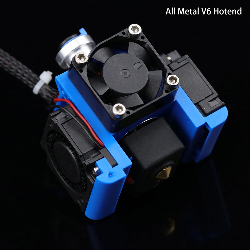 3d v6 hotend all metal hotend bowden extruder kit for e3d v6 hotend volcano cooling fan vs titan extruder 3d printer parts free global shipping
