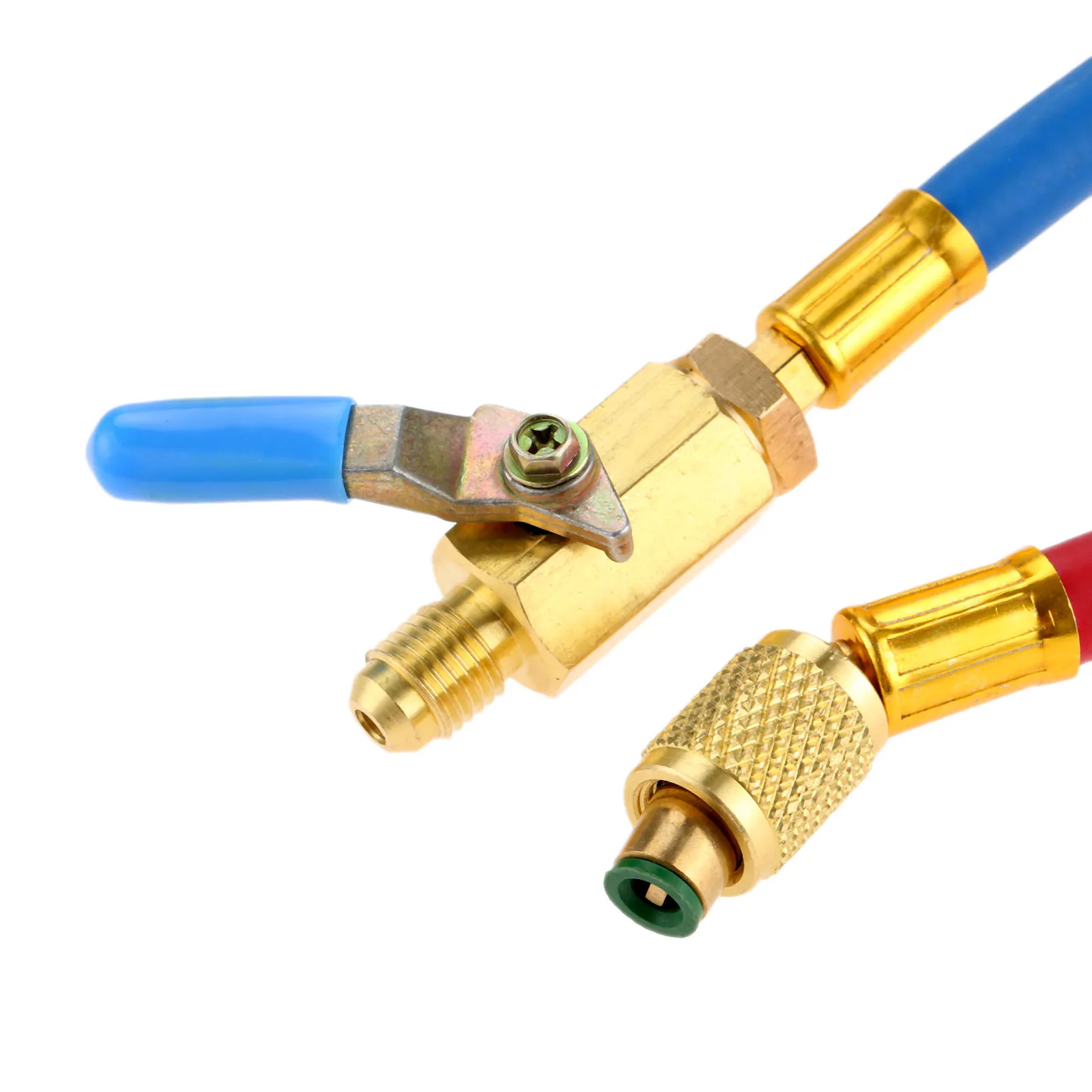 Латунный шланг SAE R134A R410a для хладагента ОВКВ 3 шт. 7 дюймов 1/4 дюйма шланги зарядки