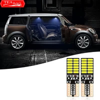 2pcs for mini cooper free 12v car led bulbs interior dome reading lamp vanity mirror trunk light countyrman accessories