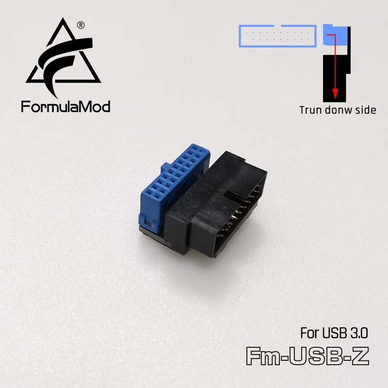 USB 3.0 - down side FormulaMod Fm-PCI/ATX/USB, преобразователь направления интерфейса, для интерфейса питания GPU/материнской платы ATX24pin USB3.0 - Цвет лезвия: USB 3.0 - down side