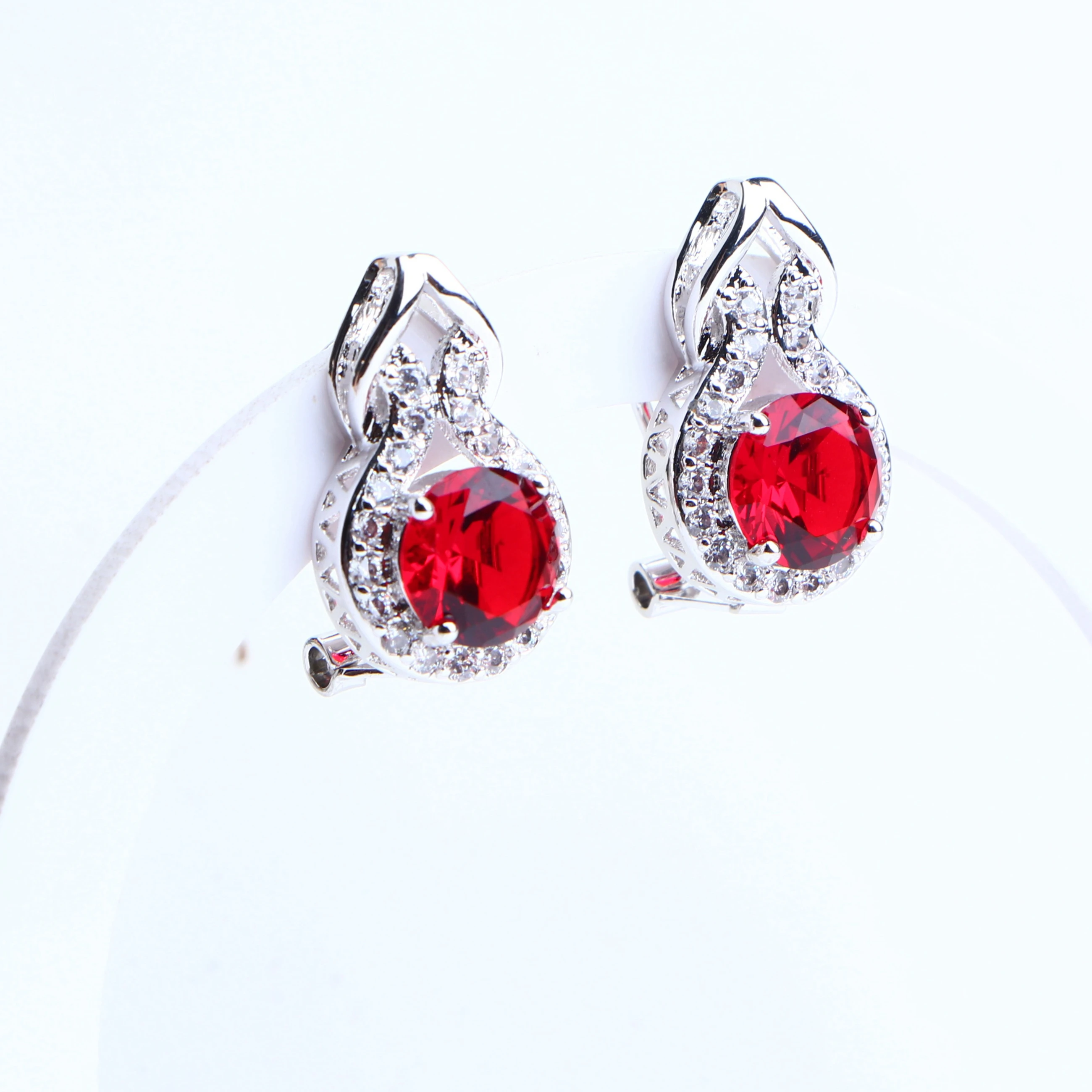 Женский ювелирный комплект из колье серёг браслета и кольца|Ювелирные наборы| |