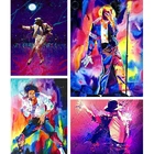Полноформатная Алмазная картина Майкл Джексон постер 5D Сделай Сам Вышивка крестиком звезда картина Стразы девочка домашний декор