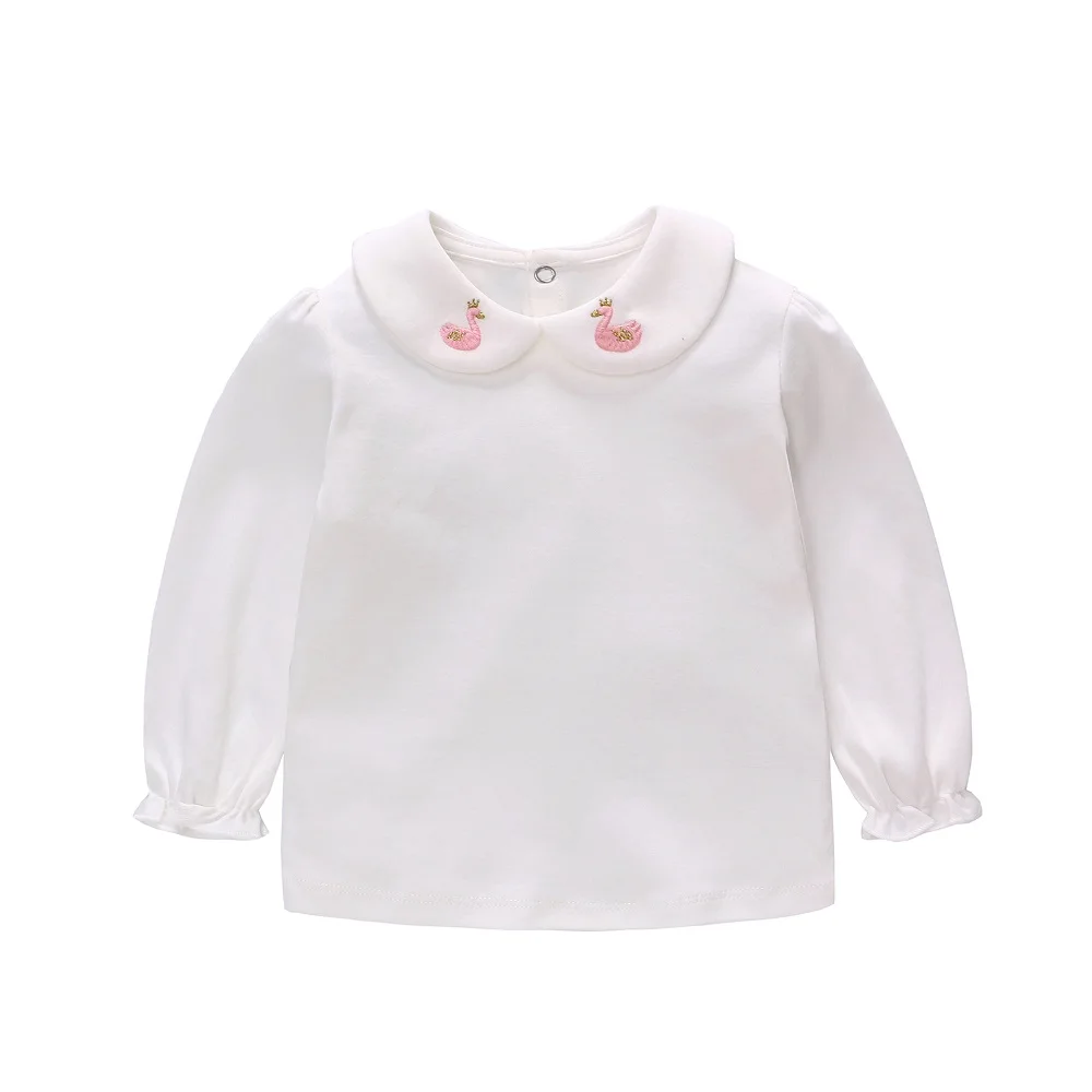 Vlinder/Одежда для маленьких девочек футболки одежда малышей с длинными рукавами