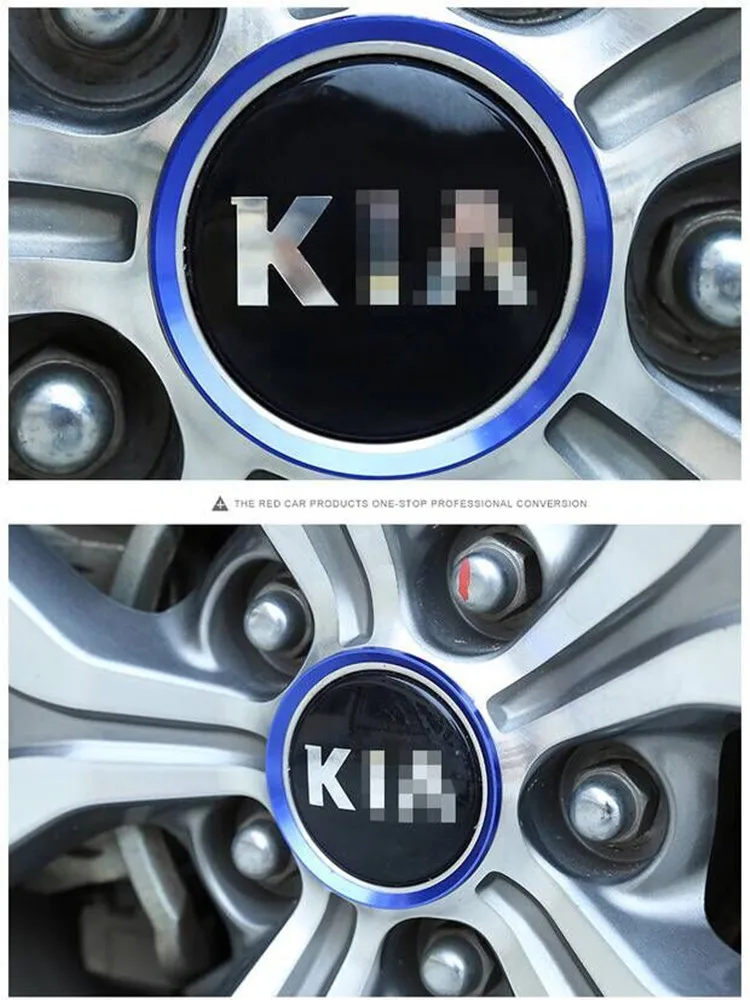 Стайлинг автомобиля колеса Круг Обложка наклейки для Kia Cadenza Forte5 Optima 3 Soul EV 2 Spectra