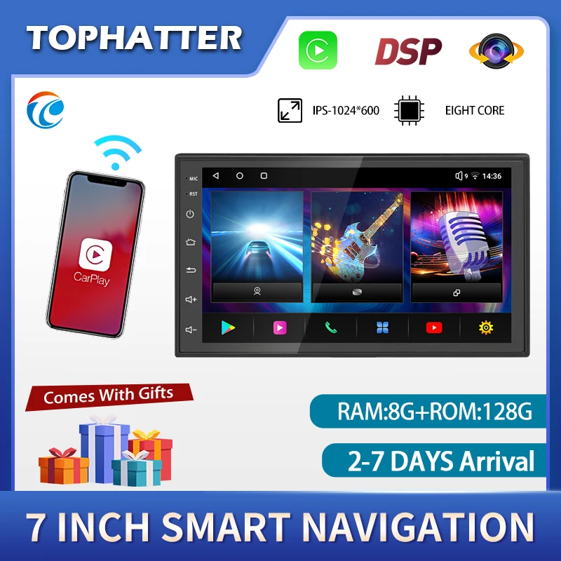 

Linux Wireless 2 Din Android 7-inch Car Multimedia Video Player Universal for Volkswagen, Nissan, Hyundai, Kia, Toyota