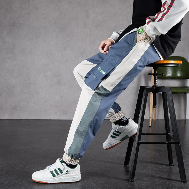 

ALSYIQI Mens Cargo Hosen Jogger Mnner Mode 2020 Grn Solide Hip Hop Harajuku Japanischen Streetwear Hosen Mnnlichen Hosen Mnn