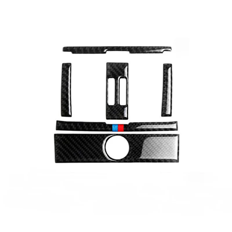 

For BMW 3 Series GT F30 F34 2013 2014 2015 Car Center Control Air Condition Air Vent Outlet Frame Carbon Fiber Cover Sticker