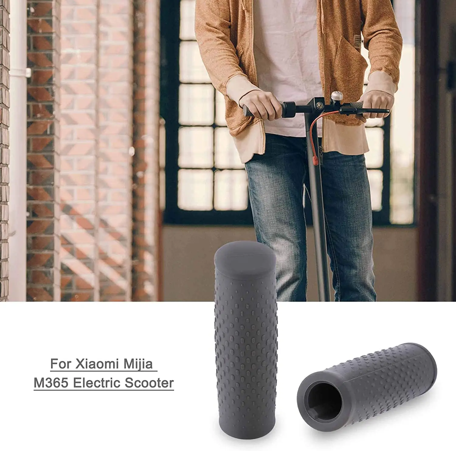 

Electric Scooter Handle Protective Case For Xiaomi M365 Grips Non-slip Rubber Skateboard Riding Accessories Cover M365PRO
