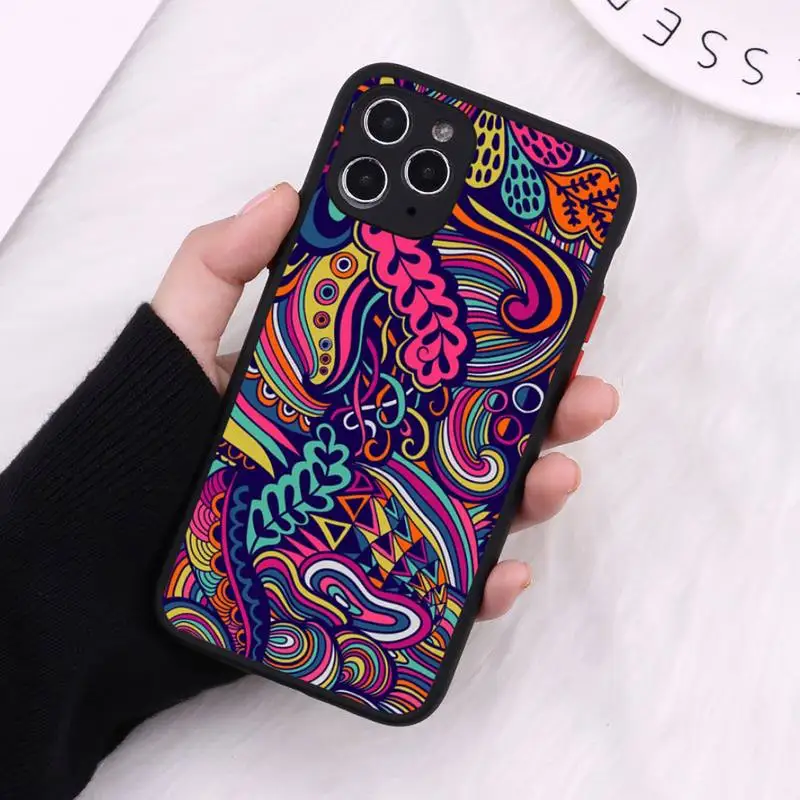 

Cow bling luxury Phone Case Matte Transparent for iPhone 7 8 11 12 s mini pro X XS XR MAX Plus cover funda