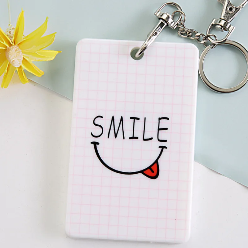 

Fashion student card set universal ID card set creative Korean version of the fan card package