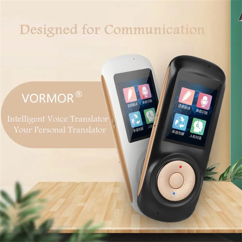 

Smart Voice 70 перевод на язык 2,4 дюйма сенсорный экран портативный T2s переводчик WIFI точка доступа двухсторонний с микрофоном 1200 мАч