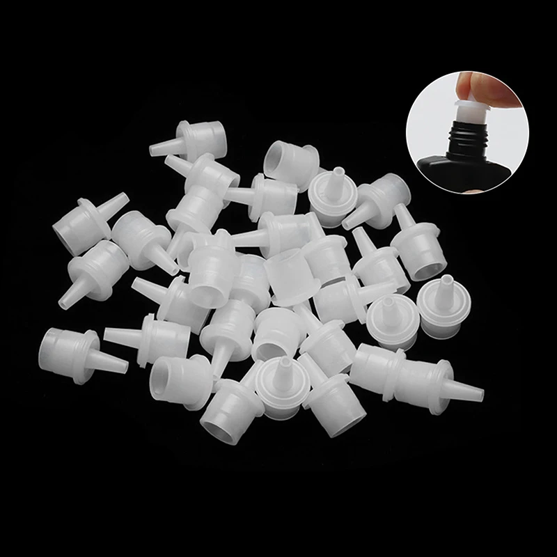 

100pcs Eyelash Extensions Glue Bottle Stopper Replacement Head Special Plug