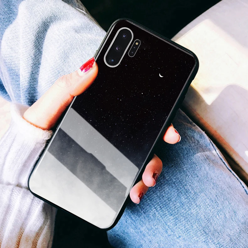 Чехол GFAITH из закаленного стекла для Samsung Galaxy Note 10 Plus противоударный чехол с