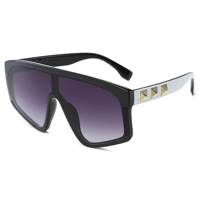 

Очки солнцезащитные унисекс в большой оправе, UV400, 2021