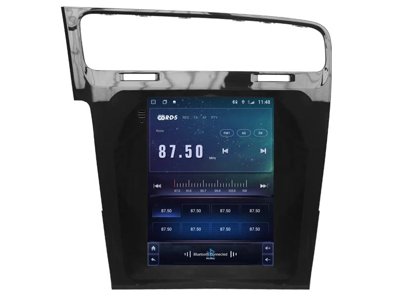 AVGOTOP Android 11 Tesla вертикальный экран автомобильное радио GPS мультимедийный для VOLKSWAGEN