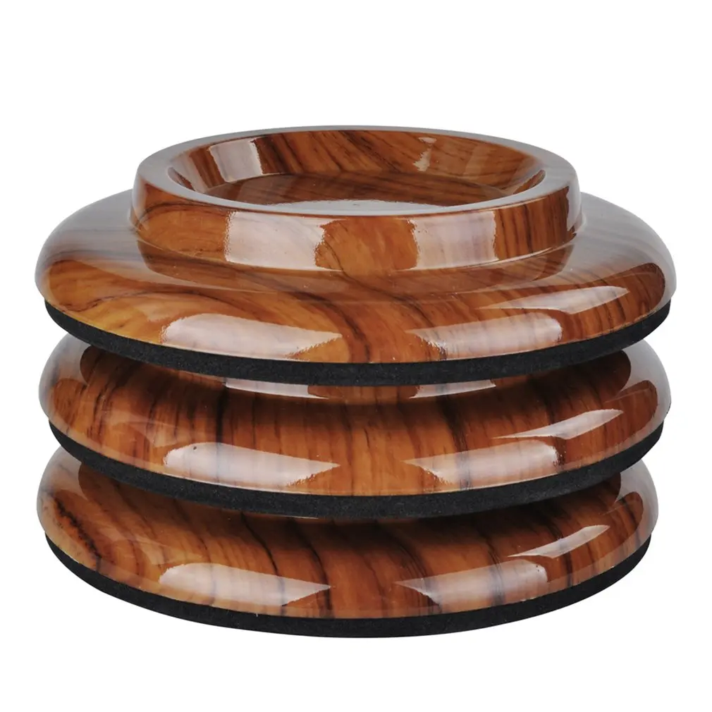 3 PCS Piano Caster Cups Acrylic Transparent Cup Grand Mats Foot Pads Anti-Skid Dropshipping |