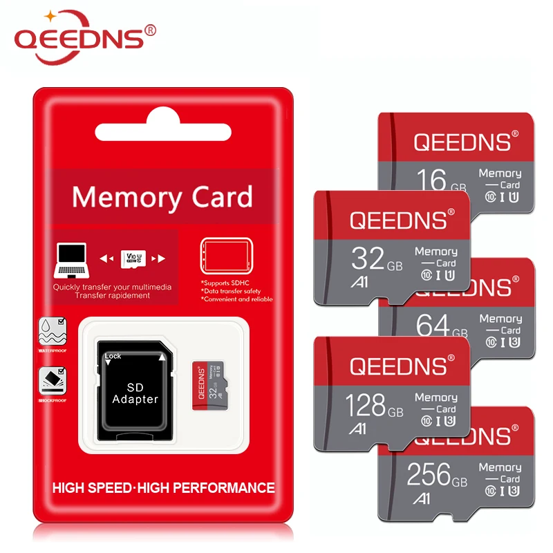 Карта памяти C10 microcard 128 Гб 64 ГБ 32 16 8 Smart TF/SD карта 256 Class10 для телефона sd Бесплатный