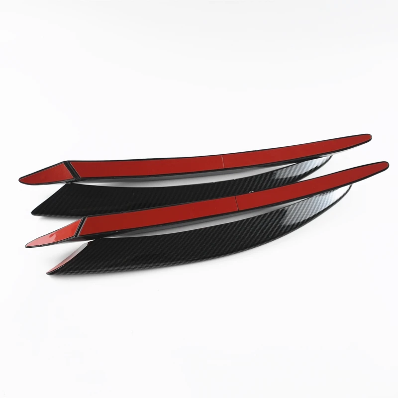 

Carbon Fiber Style Front Fog Lamp Grill Grille Decorative Cover Trim Strips For Mercedes Benz C Class W205 2015-2018 Car Styling
