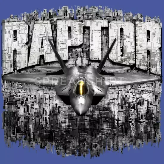 

F-22 RAPTOR Men's T Shirt Supermaneuverable Fighter-Aircraft That Uses Stealth Technology