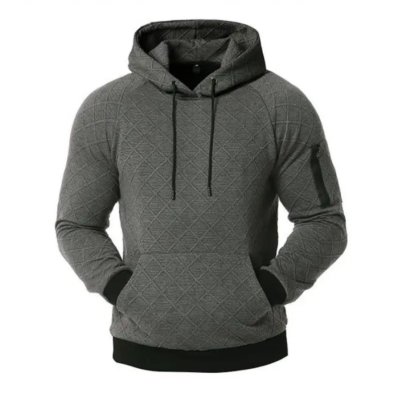 

2020 Autumn & Winter New Arrivals 4 Colors Solid Loose Plus Size Hooded Pullover Hoodies Casual Sports Men Tops Free Shipping