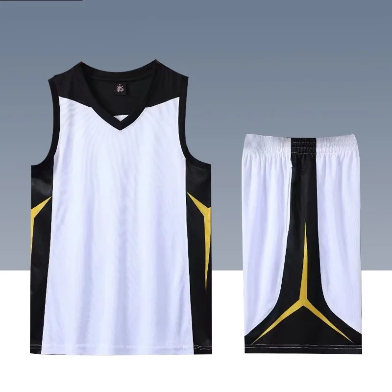 Набор мужских баскетбольных трикотажных изделий униформа для баскетбола