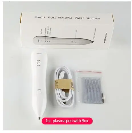 1st pen with box Уровня светодиодный плазменной резки лазерный указатель метка на коже удаления татуировки моль веснушки для борьбы с пигментацией, пятновыводитель темных загрязнений/ручка для удаления/Caneta для лицо, забота, красота - Цвет: 1st pen with box