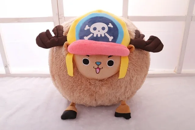 One Piece Tony Chopper Stuffed Plush Doll Soft PP Cotton Cute Pet Cushion Hand warmer Toys | Игрушки и хобби