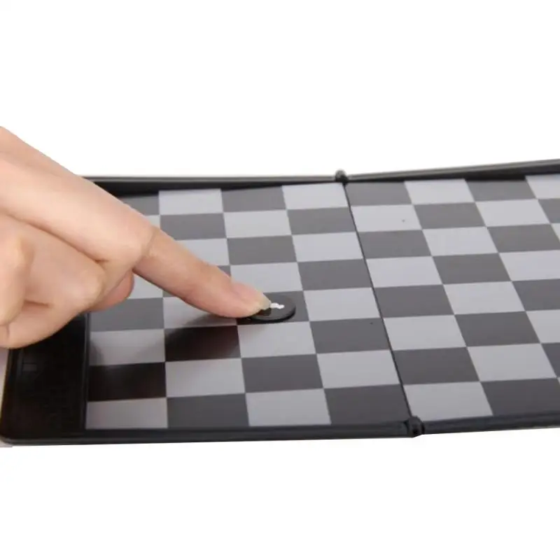 Магнитный складной кошелек для шахматных Мини Портативный Тонкий шахматный |