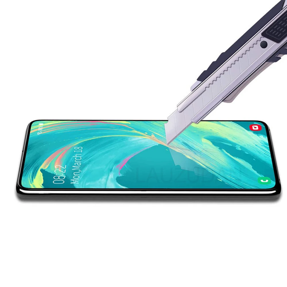 Защитная пленка для Samsung A51 A71 A50 A70 полностью клеящееся закаленное стекло A10 A20 A30 A40