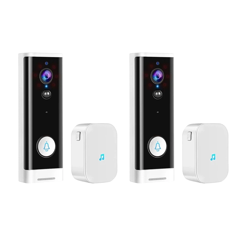 

WIFI Video Doorbell Wireless 1080P Mini Tuya Smart Home 2MP 2 Way Audio PIR Motion Detection Door Bell Camera