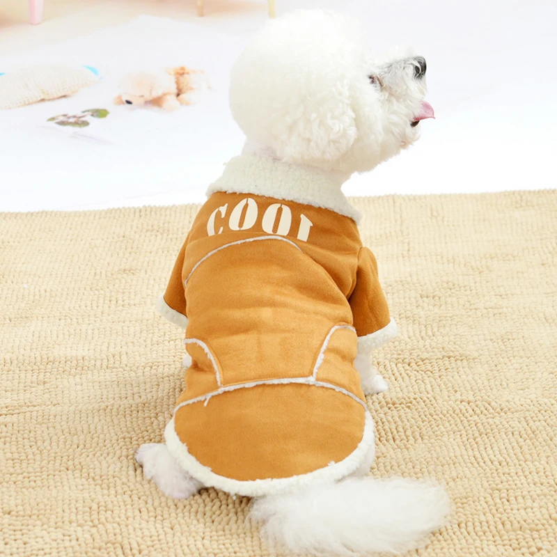 Теплая одежда для домашних собак плотное пальто собаки щенка животных маленьких