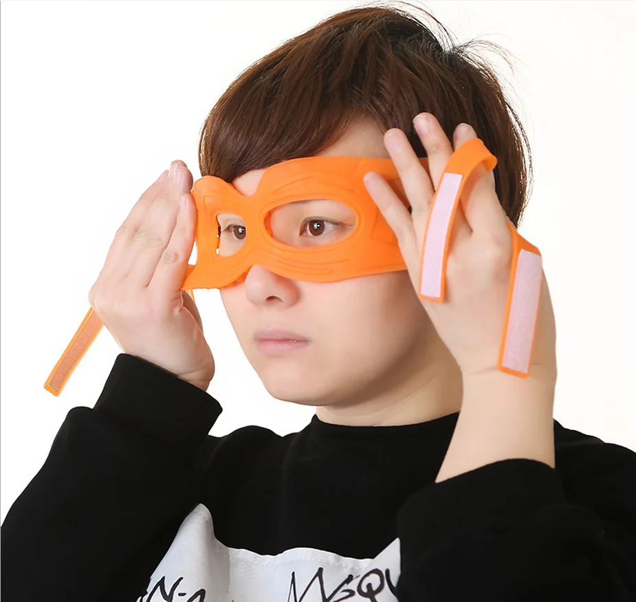 3D маска для глаз силиконовая массажа пальцев массажная подтягивающая мышечную