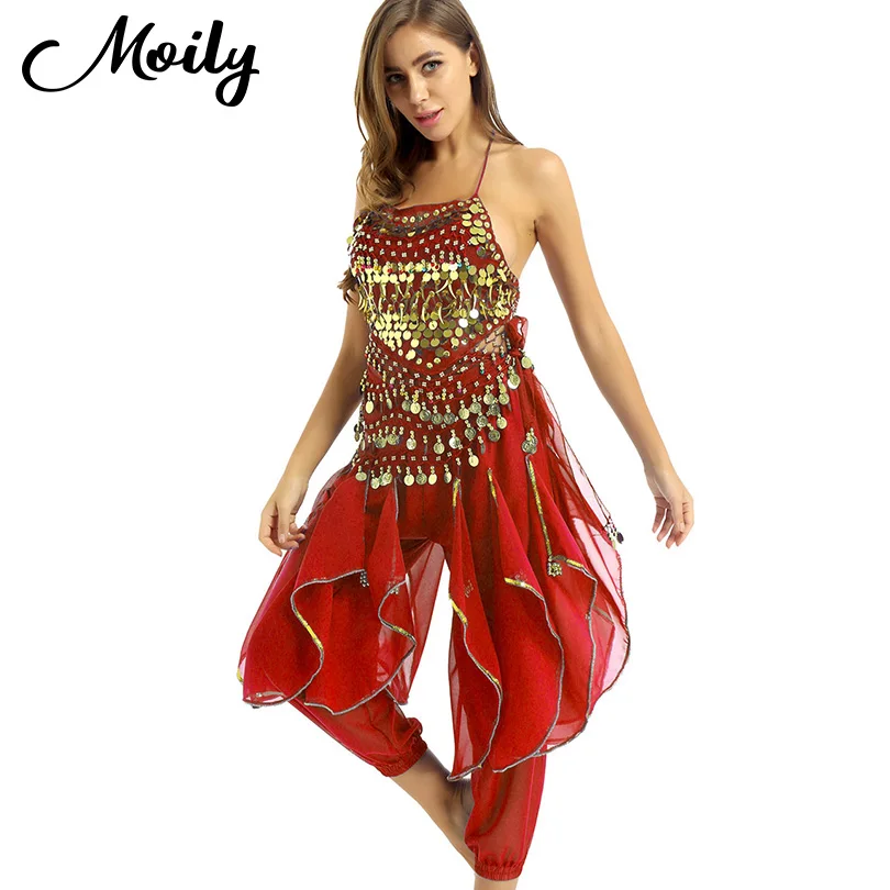 3 шт. женский костюм для танца живота | Тематическая одежда и униформа