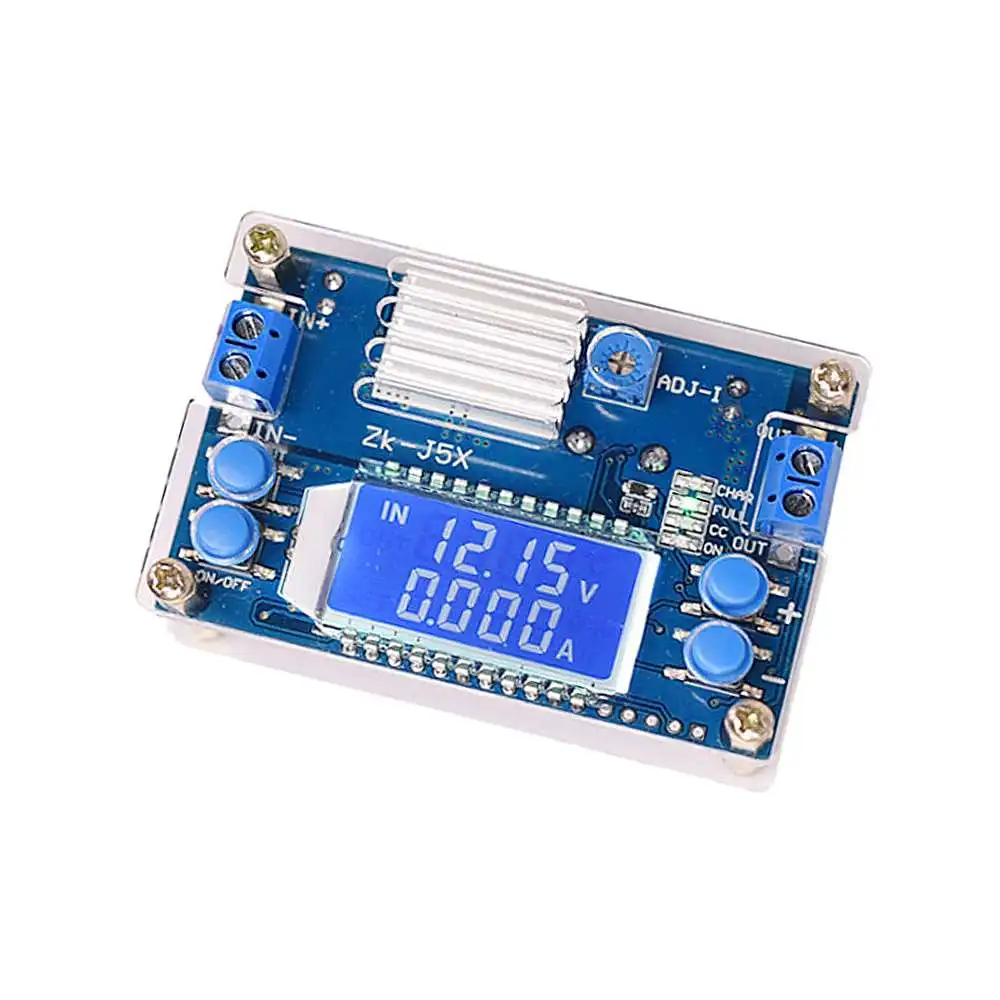 

1 Pcs 5A Digital Control Step-down Module DC-DC Adjustable Constant Voltage LCD Display Home Tool Parts Accessories