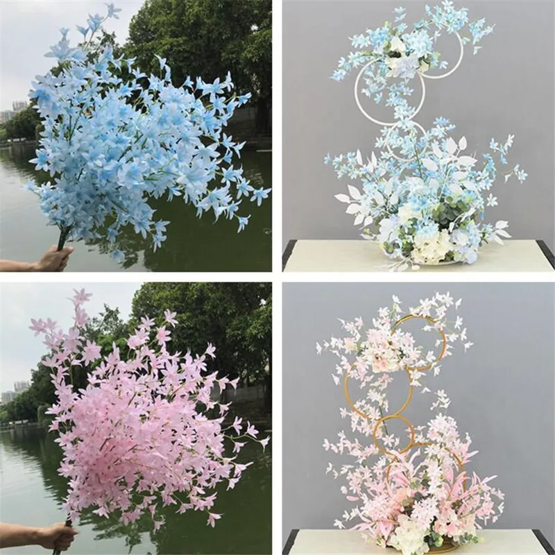 

Поддельные с длинными стеблями Шифрование Oncidium 47,24 "Длина моделирование Танцы леди Орхидея для дома Свадебные Декоративные искусственные ц...