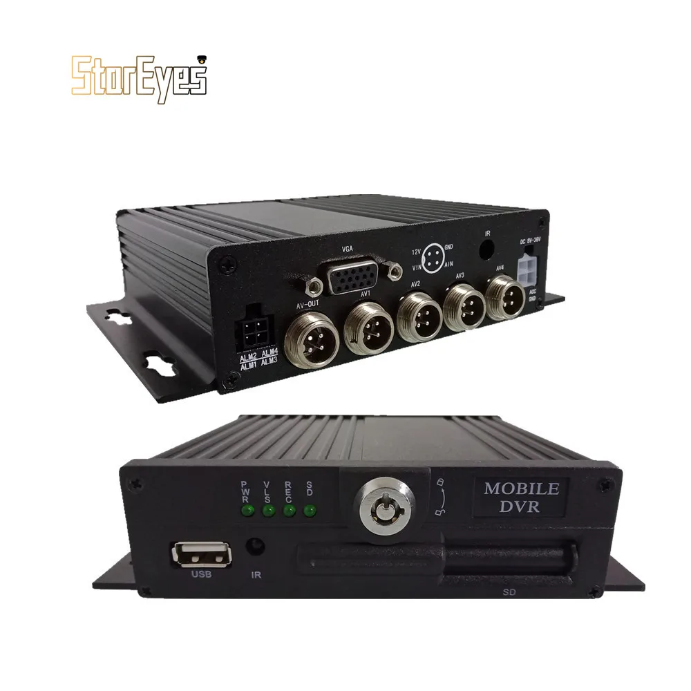 H.264 4 канала Mdvr Bus Mobile DVR программное обеспечение|Видеорегистратор для