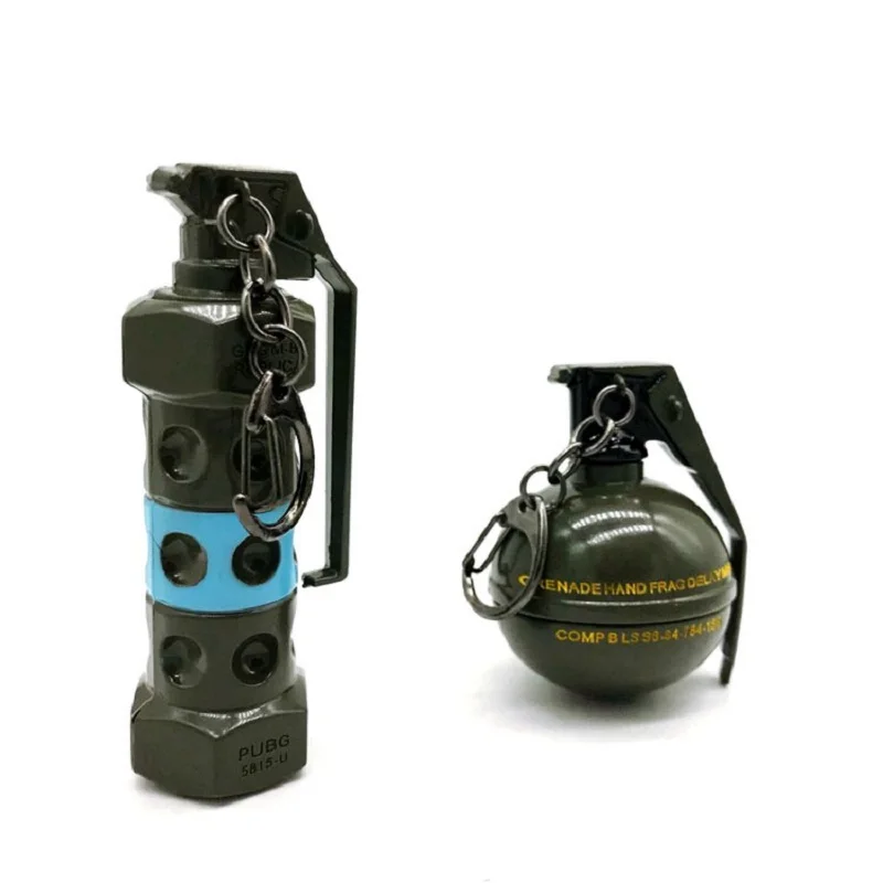 Цепочка для ключей с импульсной гранатой в стиле королевы металлическая модель