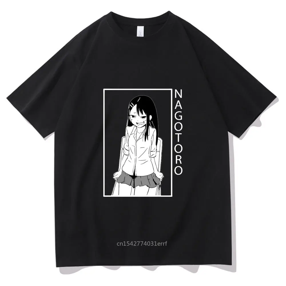 

Don't Toy With Me, Miss Nagatoro Anime Print Tshirt Summer Streetwear Tees Short Sleeve Tops