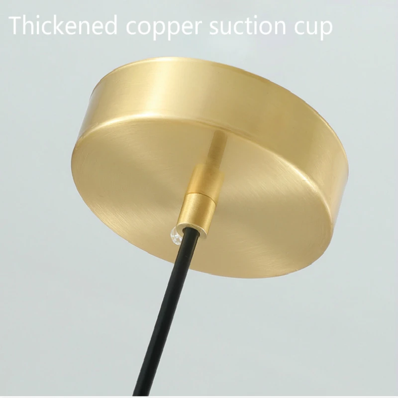 Роскошный Медный Подвесной светсветильник льник в стиле постмодернизма цветная